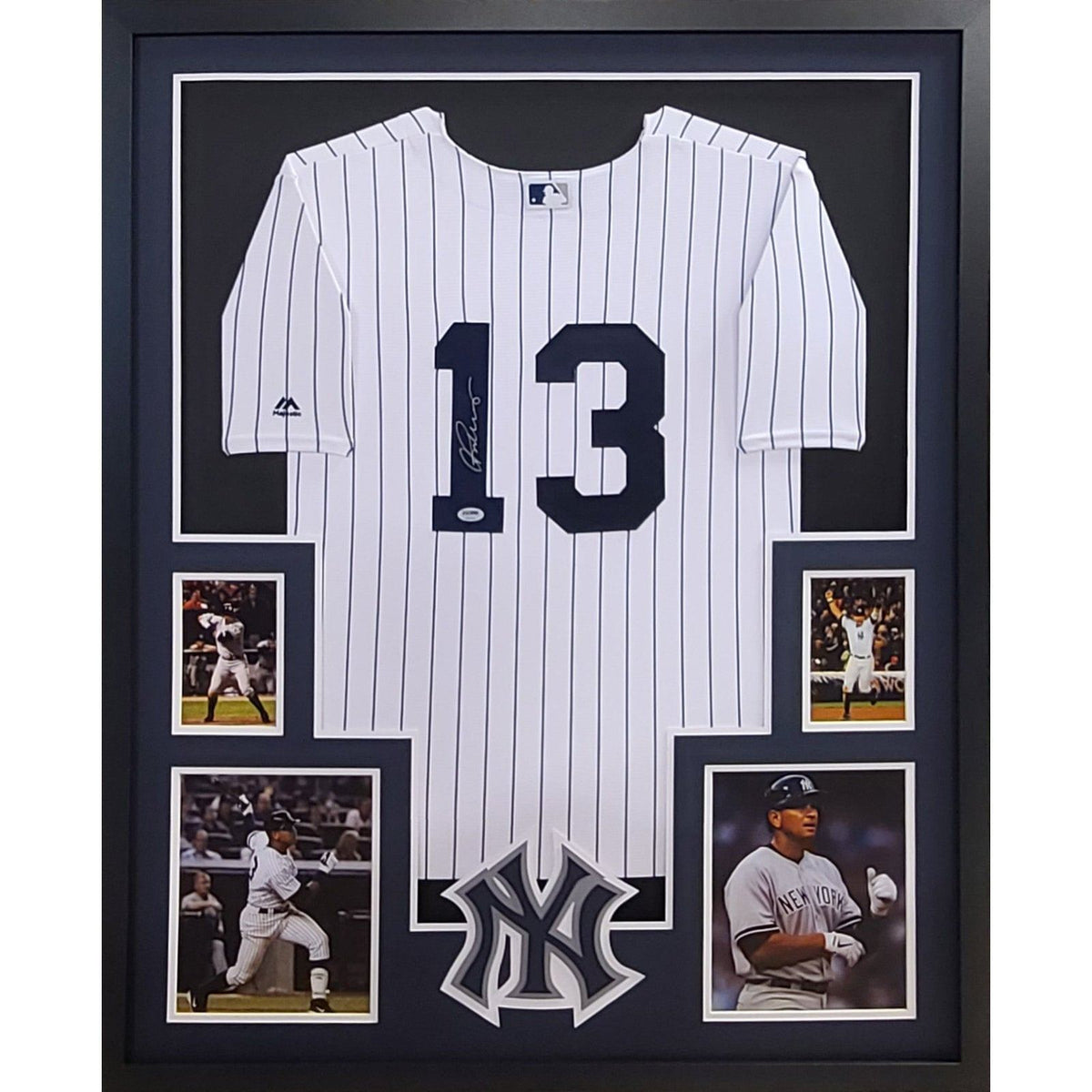 Alex Rodriguez Framed Signed Jersey PSA/DNA Autographed New York Yankees