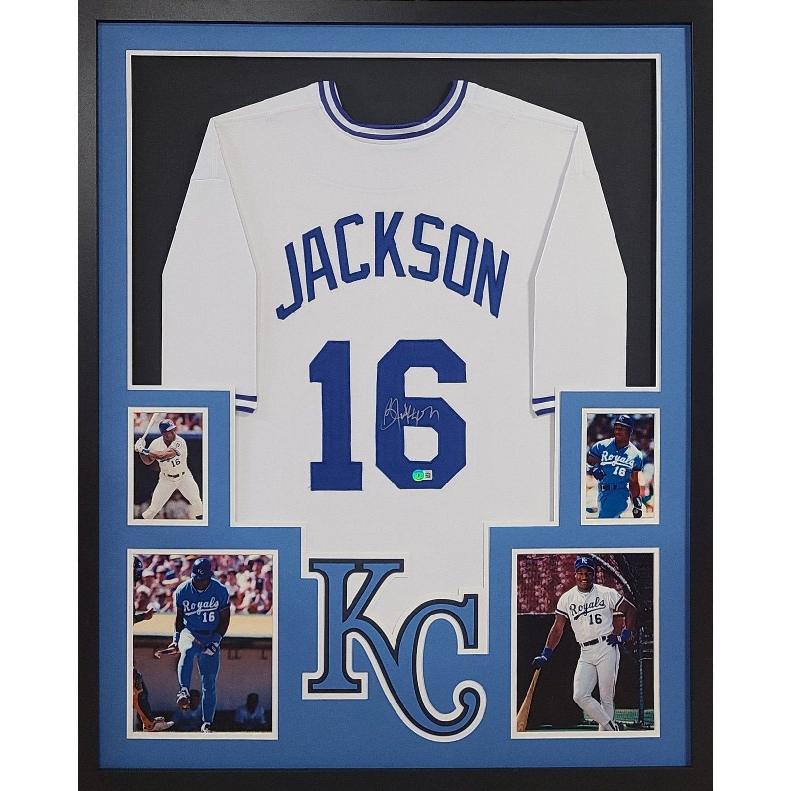 Bo jackson best sale signed royals jersey