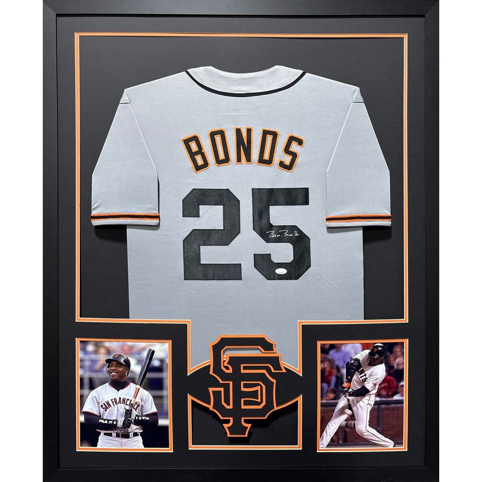 Barry Bonds Framed Signed Jersey Autographed San Francisco Giants JSA