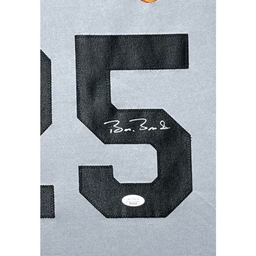 Barry Bonds Framed Signed Jersey Autographed San Francisco Giants JSA