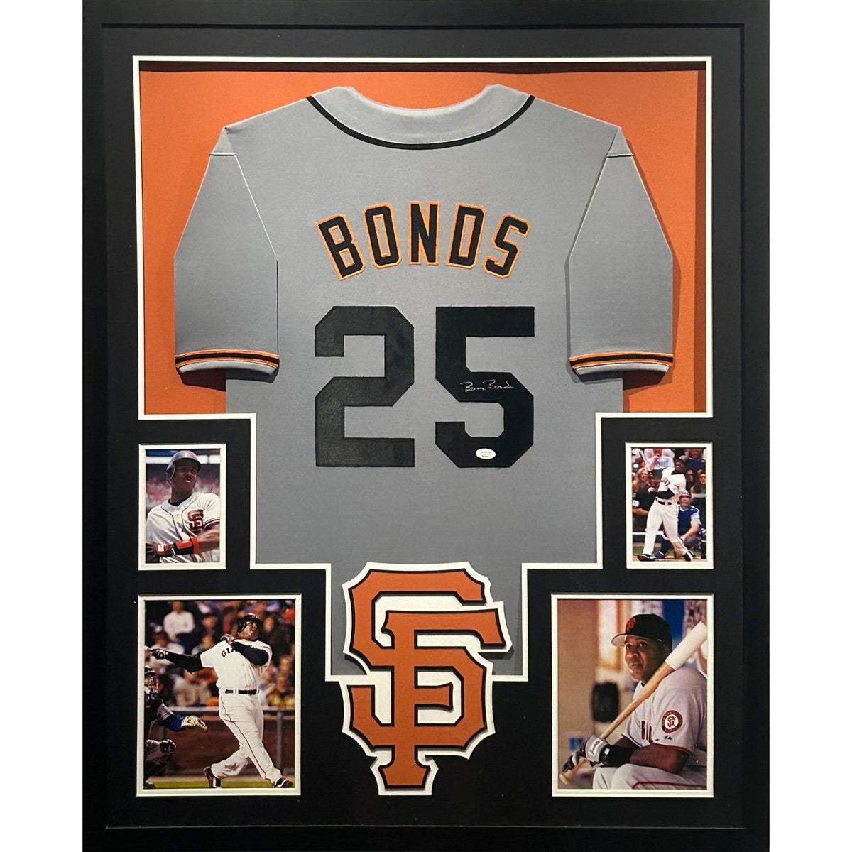 Barry Bonds Framed Signed Jersey JSA Autographed San Francisco Giants