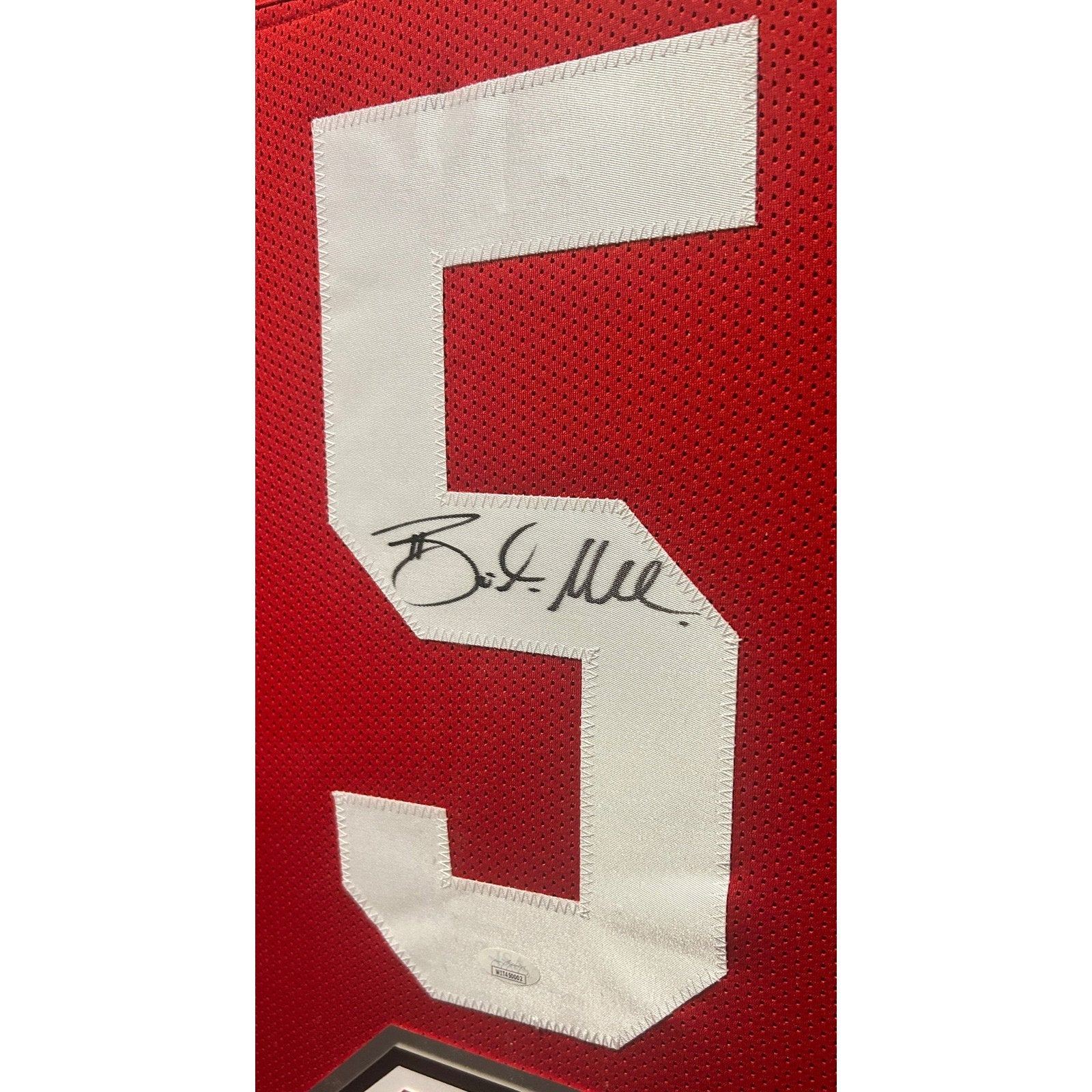 Braxton Miller Signed Framed Signed Jersey Ohio State Beckett Autographed