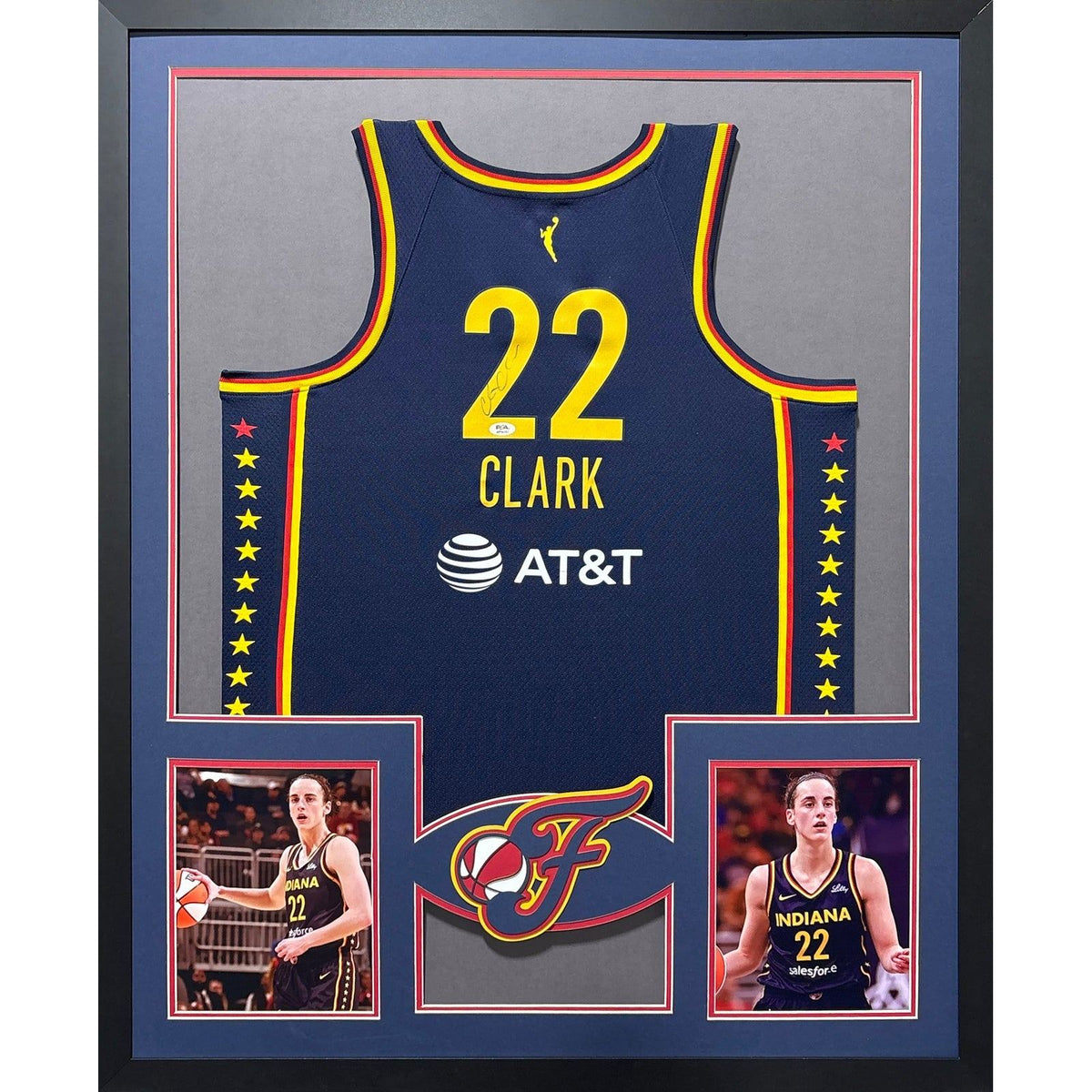 Caitlin Clark Framed Signed Indiana Fever Jersey PSA/DNA Autographed