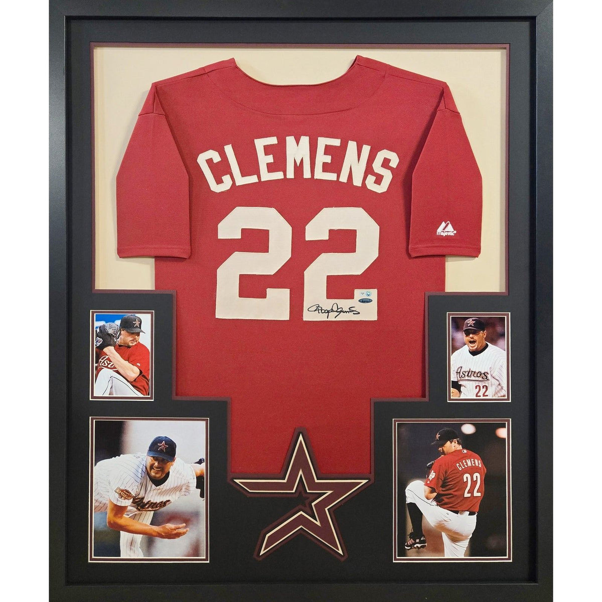 Roger Clemens Framed Signed Jersey Tristar Autographed Houston Astros