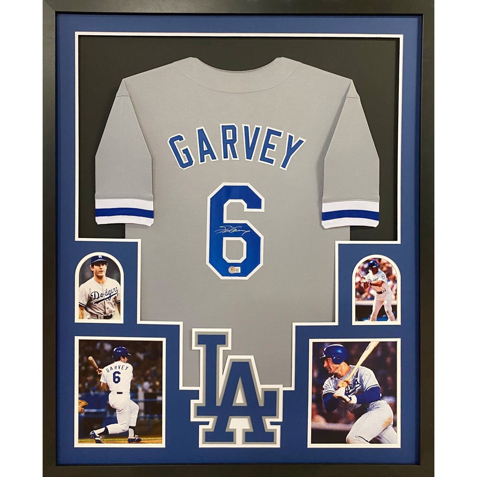 Steve Garvey Autographed Signed Framed Los Angeles Dodgers 