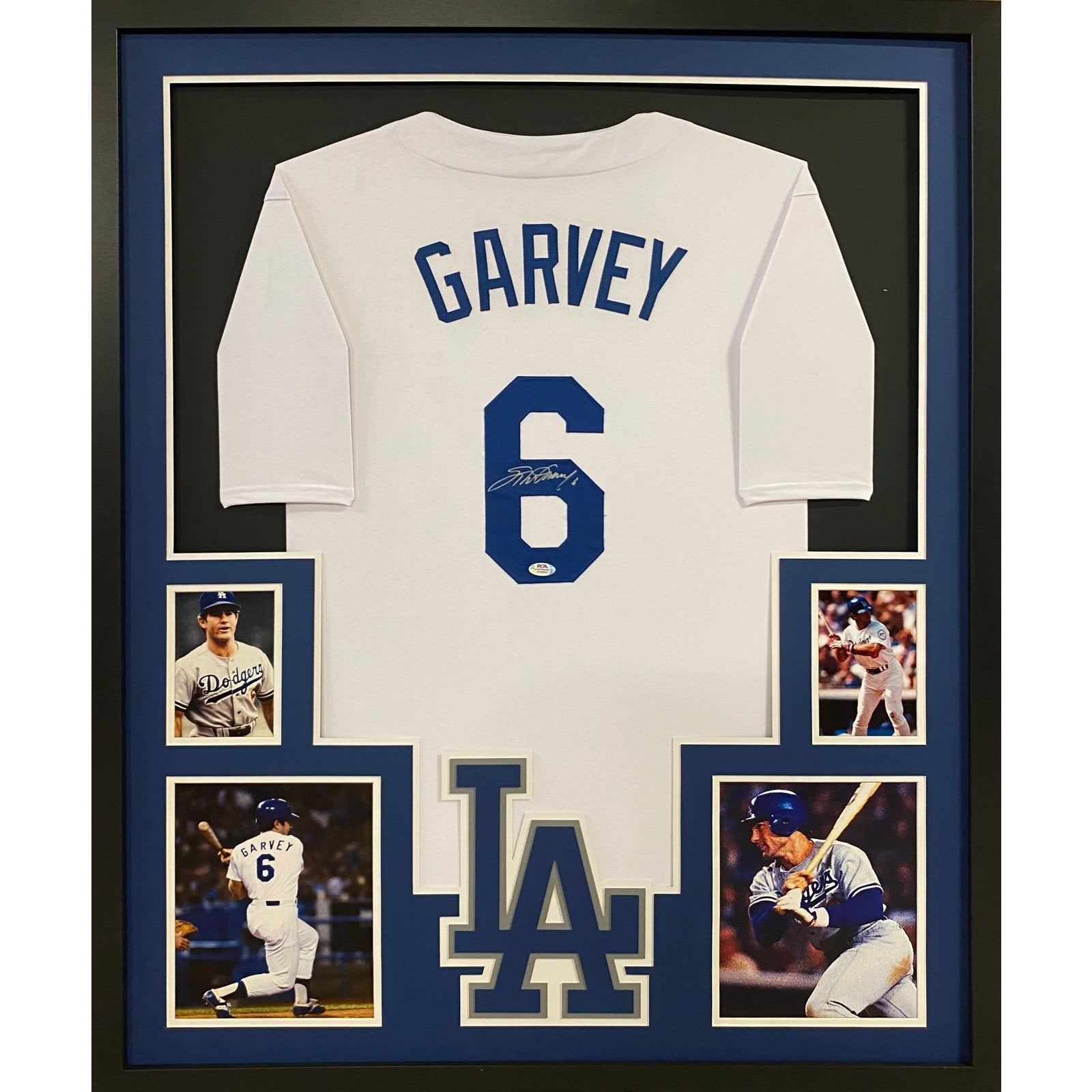Steve Garvey Framed Jersey PSA/DNA Autographed Signed Los Angeles Dodgers