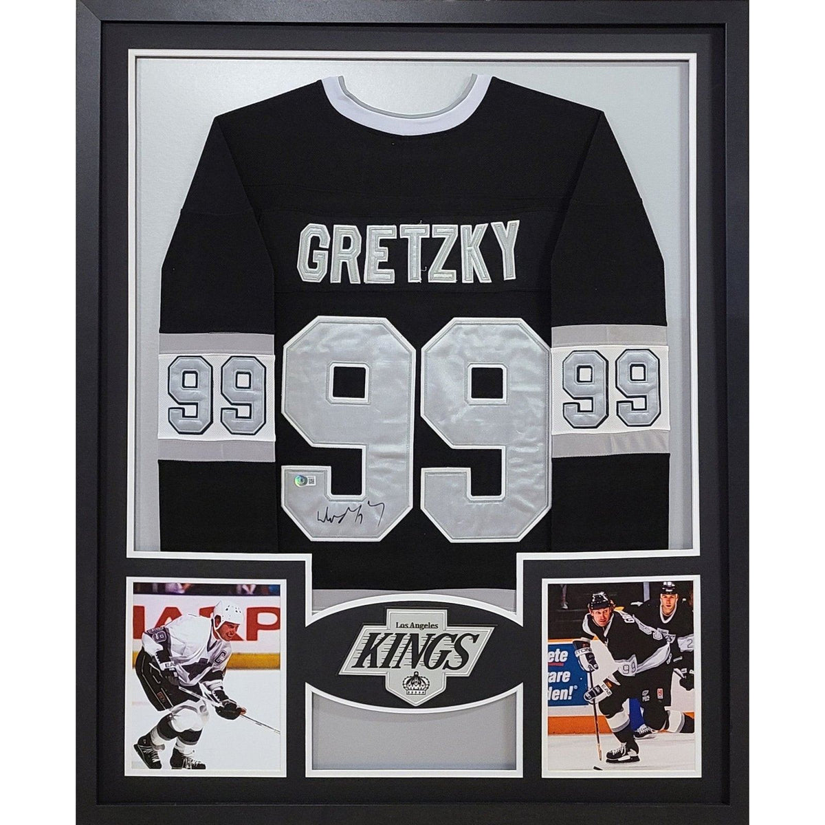 Wayne Gretzky Framed Signed Los Angeles Kings Jersey PSA/DNA Autographed