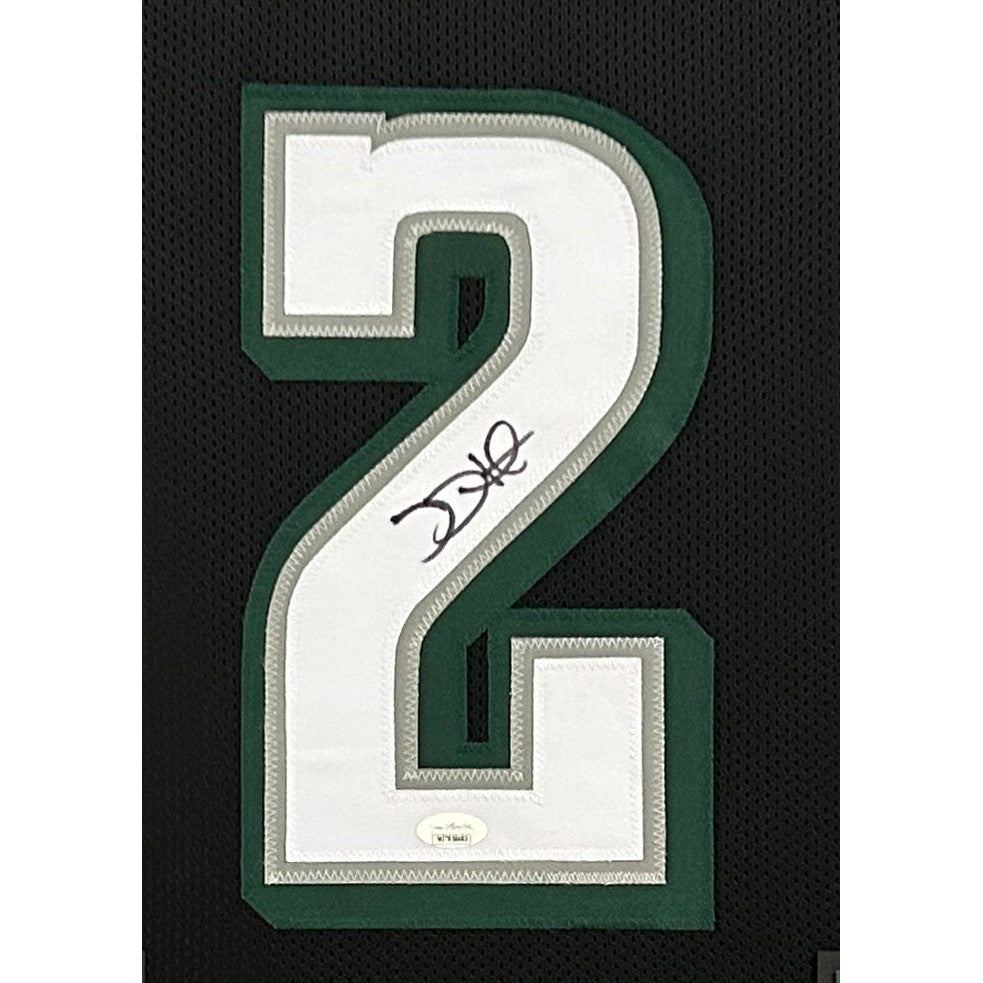 Jalen Hurts Signed Framed Jersey JSA Autographed Philadelphia Eagles 4P