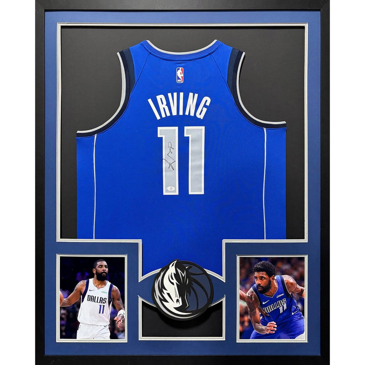 Kyrie Irving Signed Framed Jersey PSA/DNA Autographed Dallas Mavericks