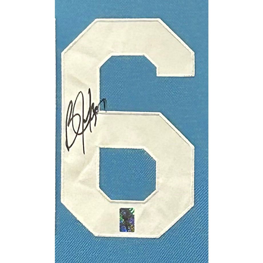 Bo Jackson Signed Framed Jersey COA Autographed Kansas City Royals