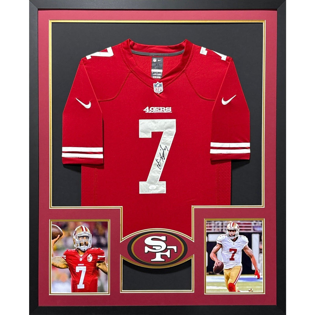 Colin Kaepernick Framed Signed Jersey JSA Autographed San Francisco 49ers