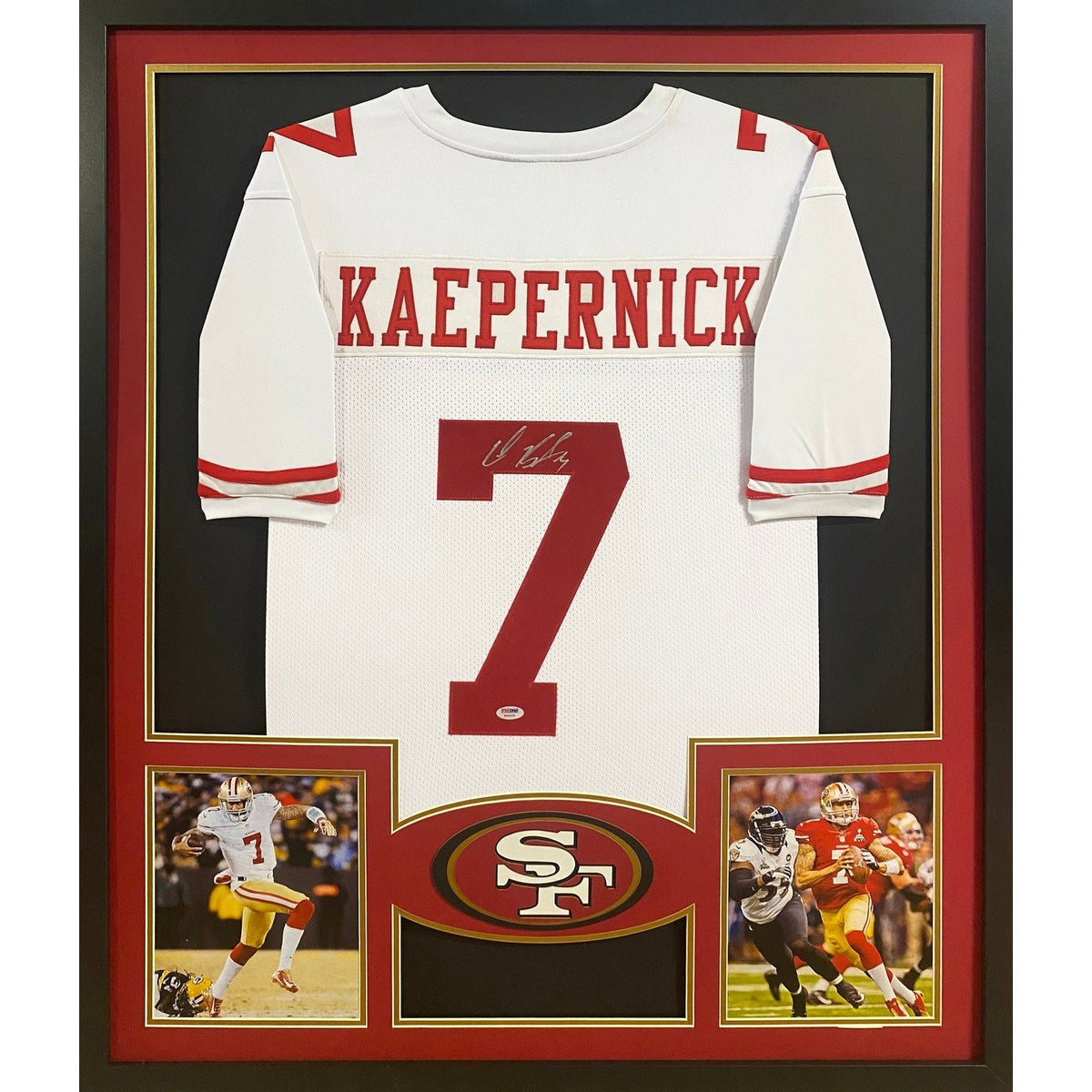 Colin Kaepernick Framed Signed Jersey PSA/DNA Autographed San Fran 49ers