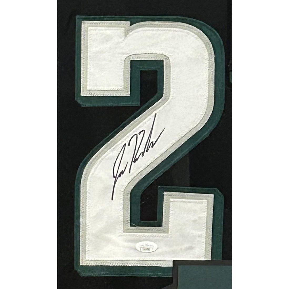 Jason Kelce Framed Signed Jersey JSA Autographed Philadelphia Eagles