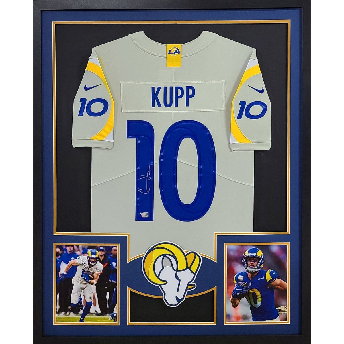 Cooper Kupp Framed Signed Jersey Fanatics Autographed Los Angeles Rams