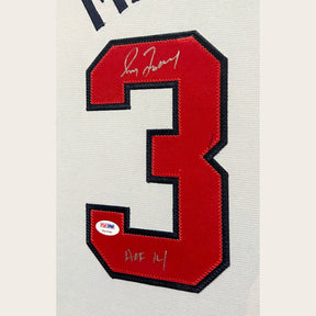 Greg Maddux Framed Signed Jersey PSA/DNA Autographed Atlanta Braves