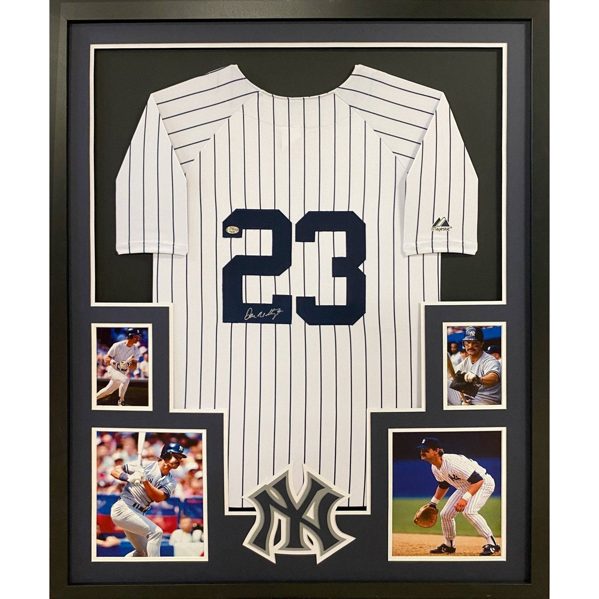 Don Mattingly Framed Jersey PSA/DNA Autographed Signed New York Yankees