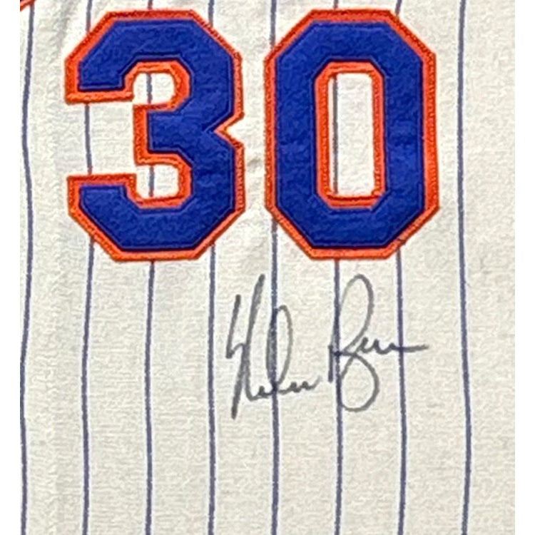 Nolan Ryan Framed Signed Jersey JSA New York Mets Autographed