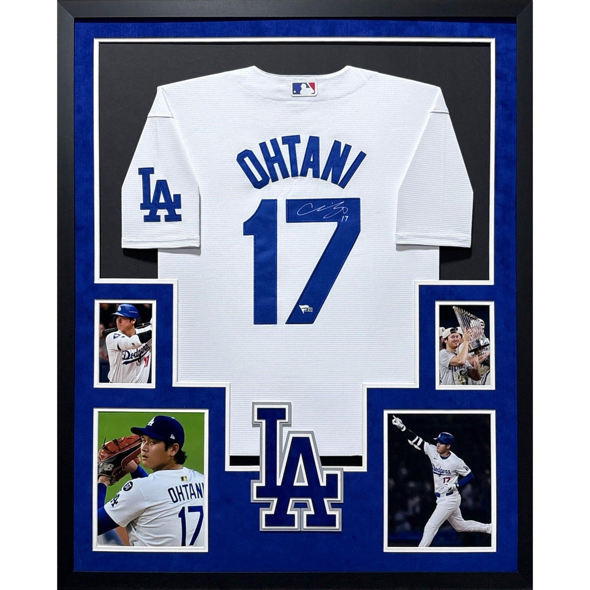 Shohei Ohtani Framed Signed Jersey Fanatics Autographed Los Angeles Dodgers