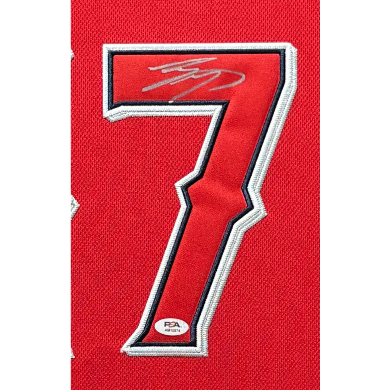Shohei Ohtani Signed Framed Jersey PSA/DNA Autographed Los Angeles Angels 2P