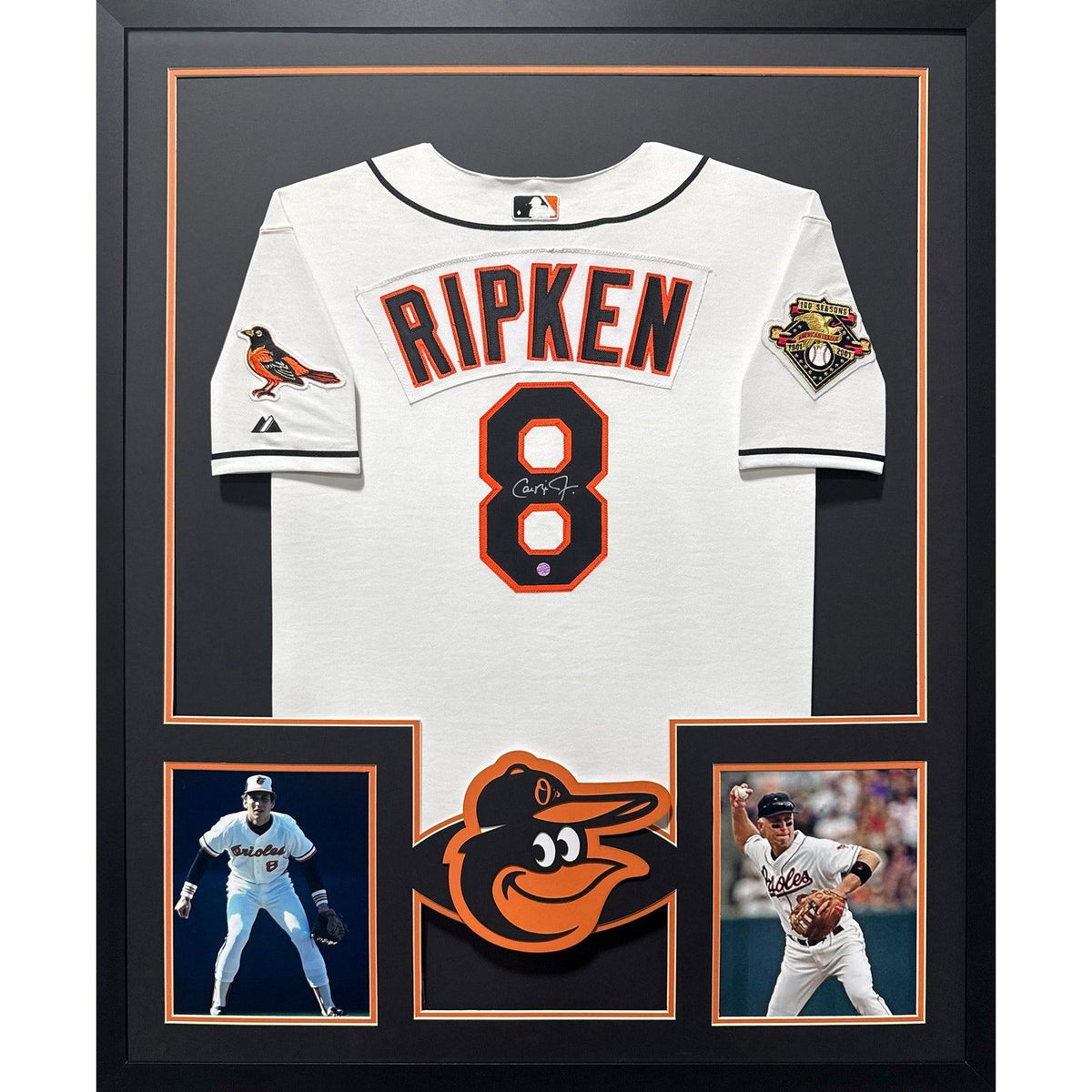 Cal Ripken Framed Signed Jersey JSA Autographed Baltimore Orioles Ripken COA