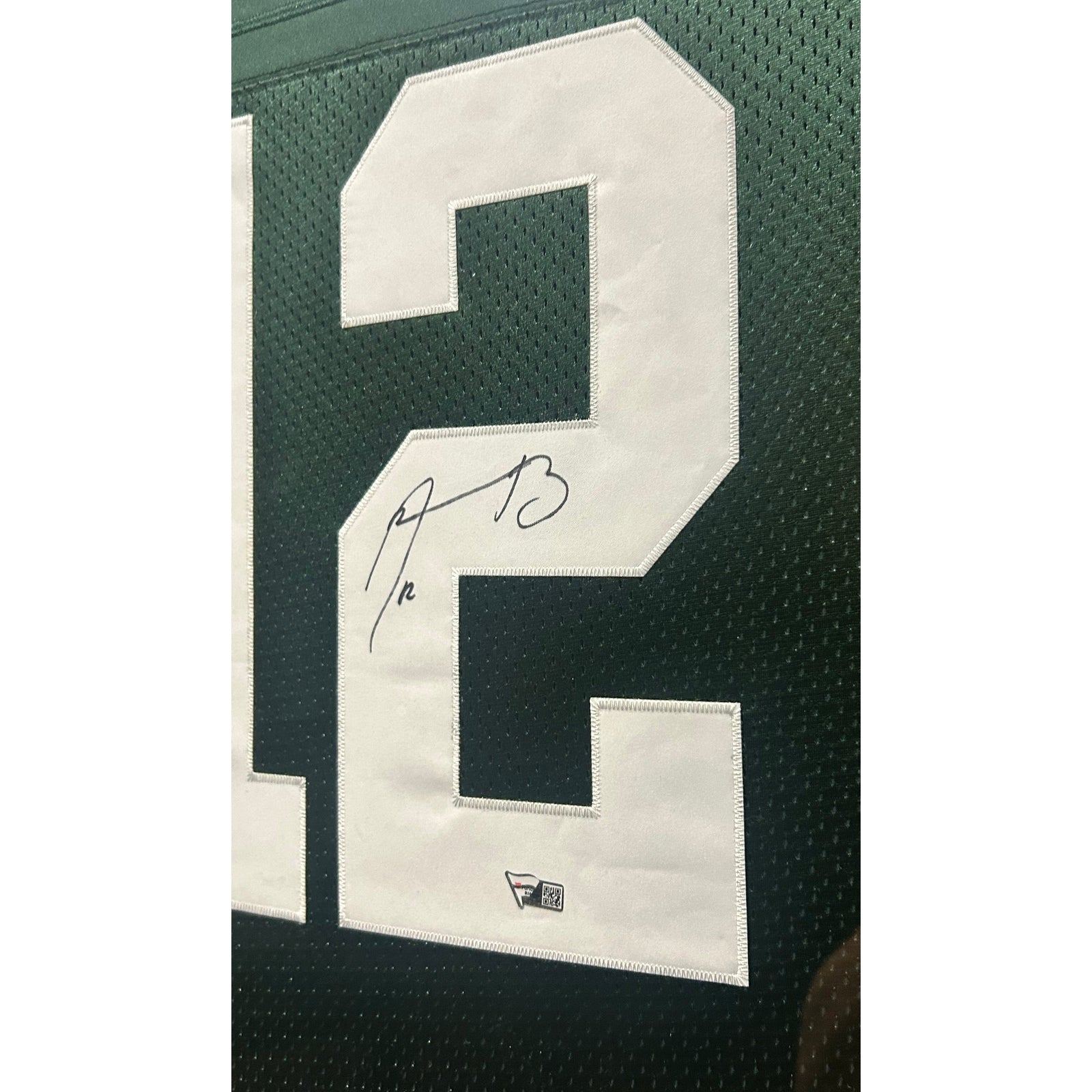 Aaron Rodgers Framed Signed Jersey Fanatics Autographed Green Bay Packers 4P
