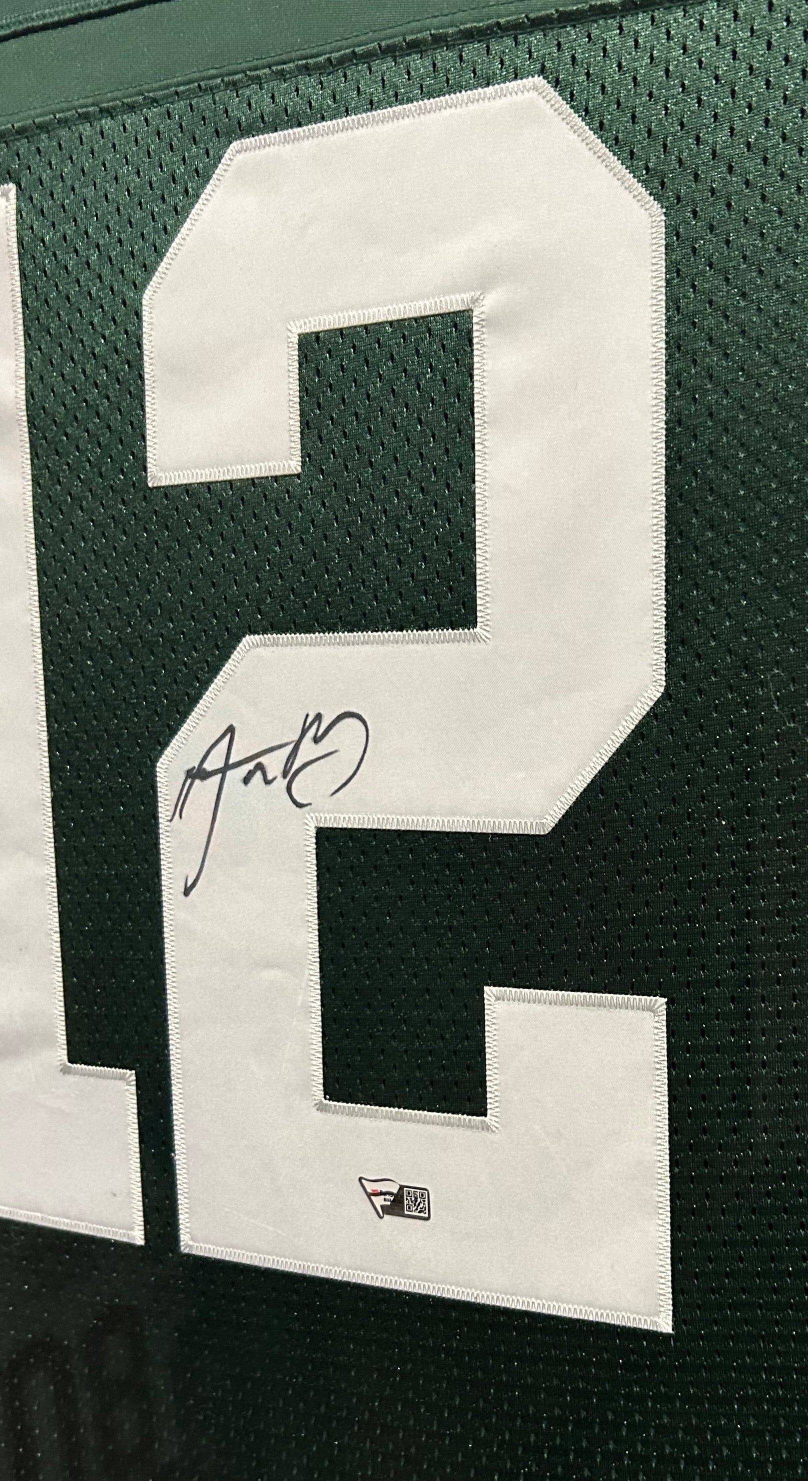 Aaron Rodgers Framed Signed Jersey Fanatics Autographed Green Bay Packers GB1