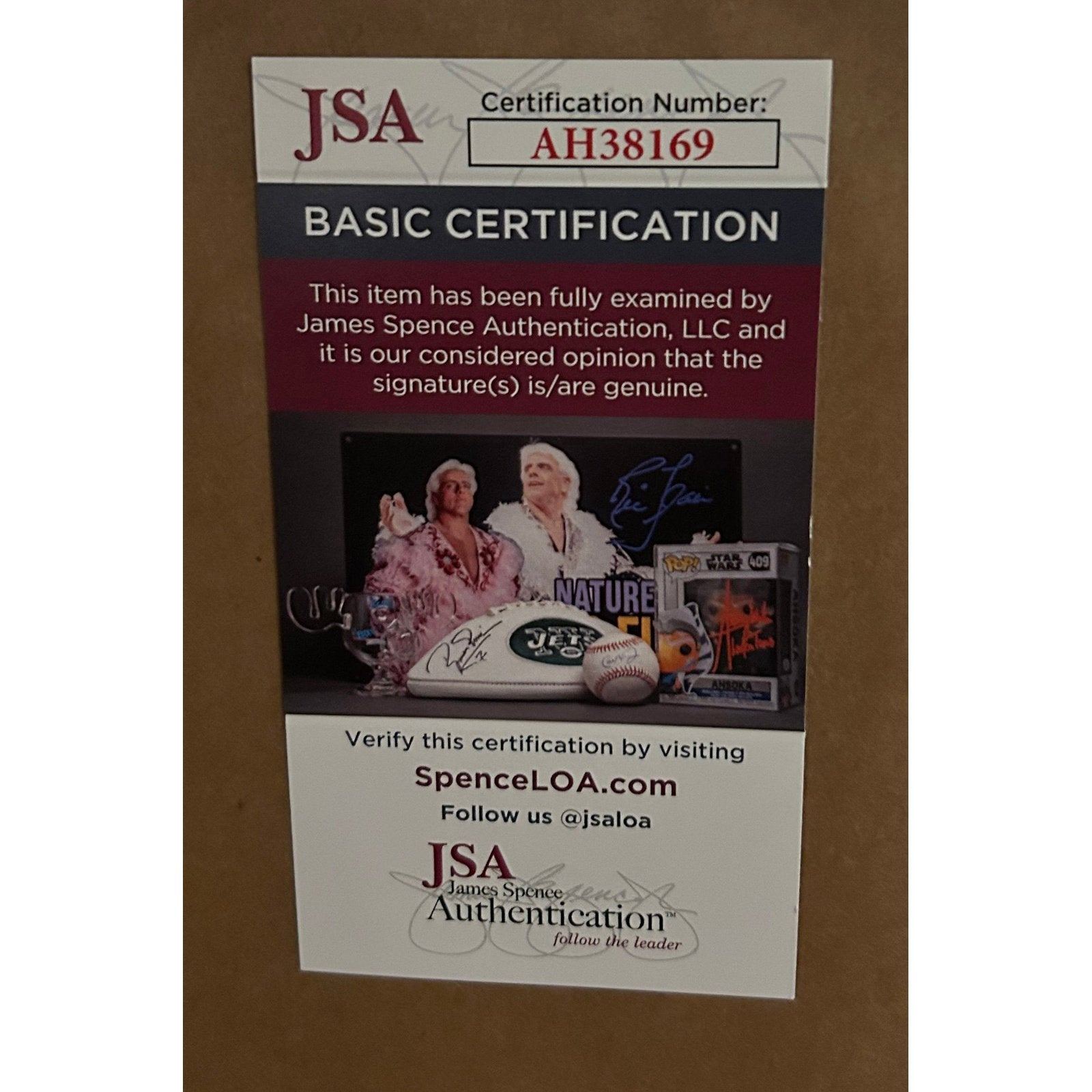 Pete Rose Framed Signed White Jersey JSA Autographed Cincinnati Reds