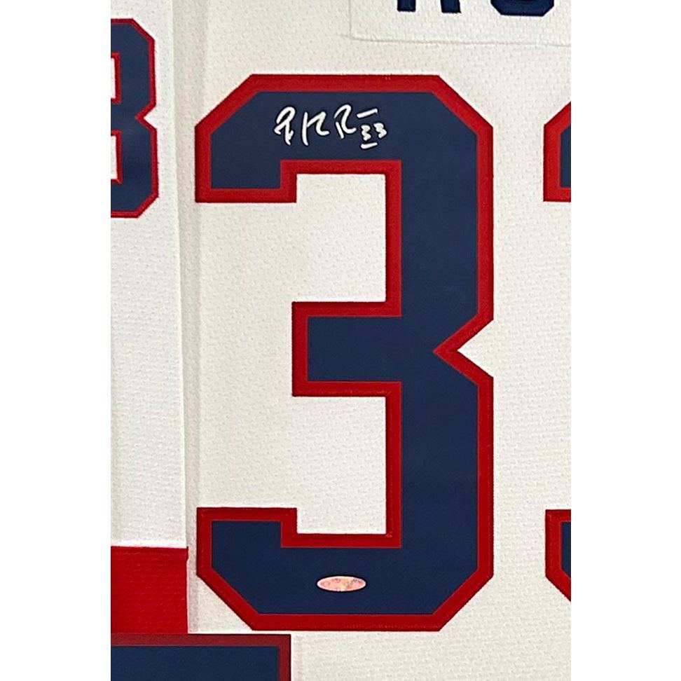 Patrick Roy Framed Jersey UpperDeck COA Autographed Signed Montreal Canadiens
