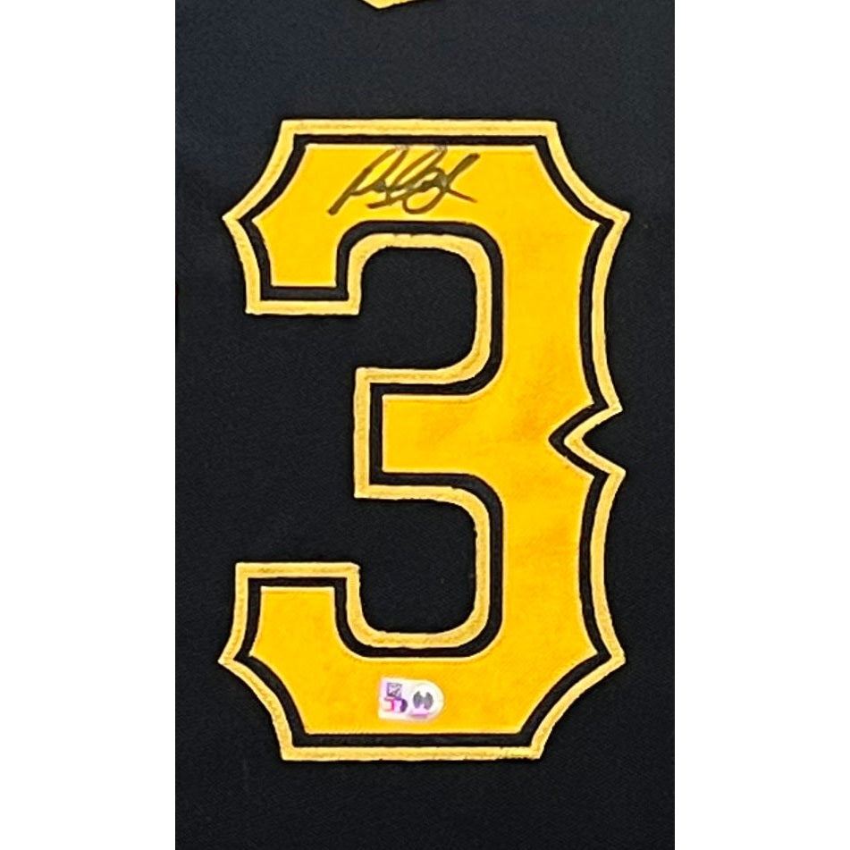 Paul Skenes Signed Framed Black Jersey MLB COA Autographed Pirates