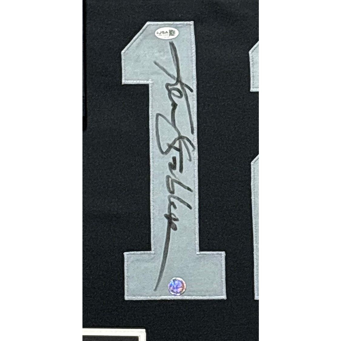 Ken Stabler Signed Framed Jersey JSA Autographed Oakland Raiders