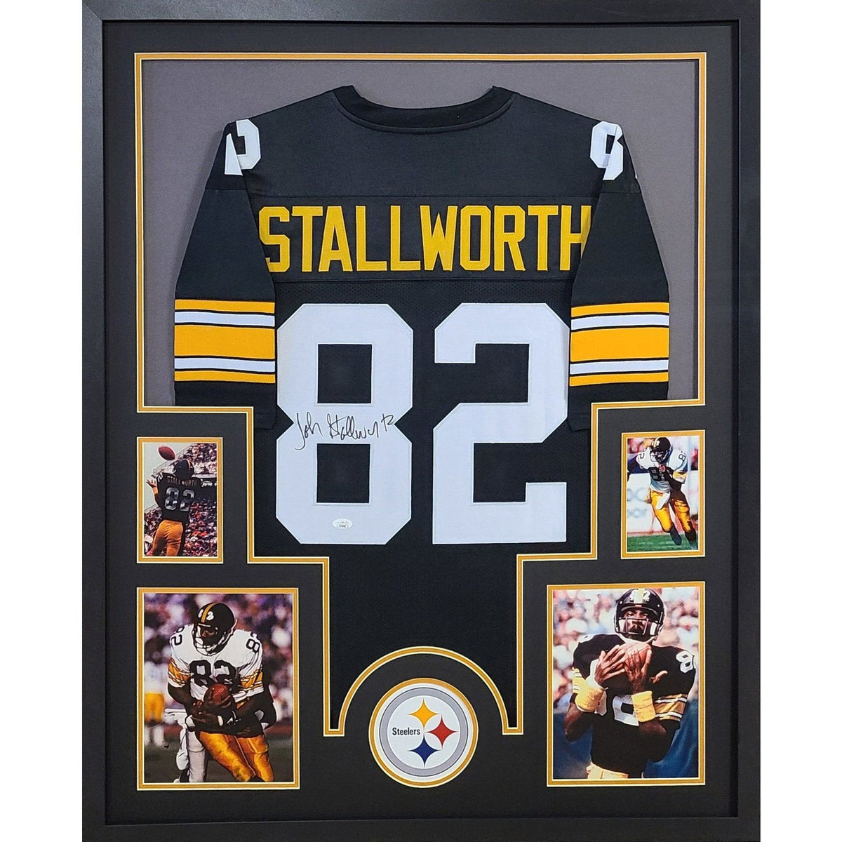 John Stallworth Framed Signed Jersey JSA Autographed Pittsburgh Steelers