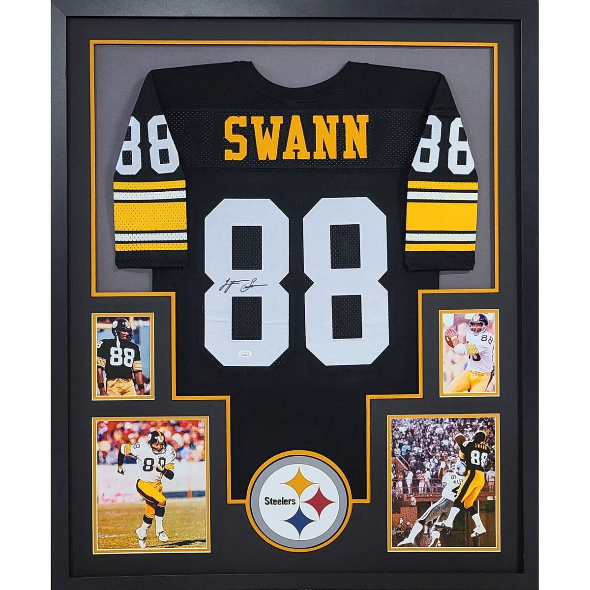 Lynn Swann Signed Framed Jersey JSA Autographed Pittsburgh Steelers