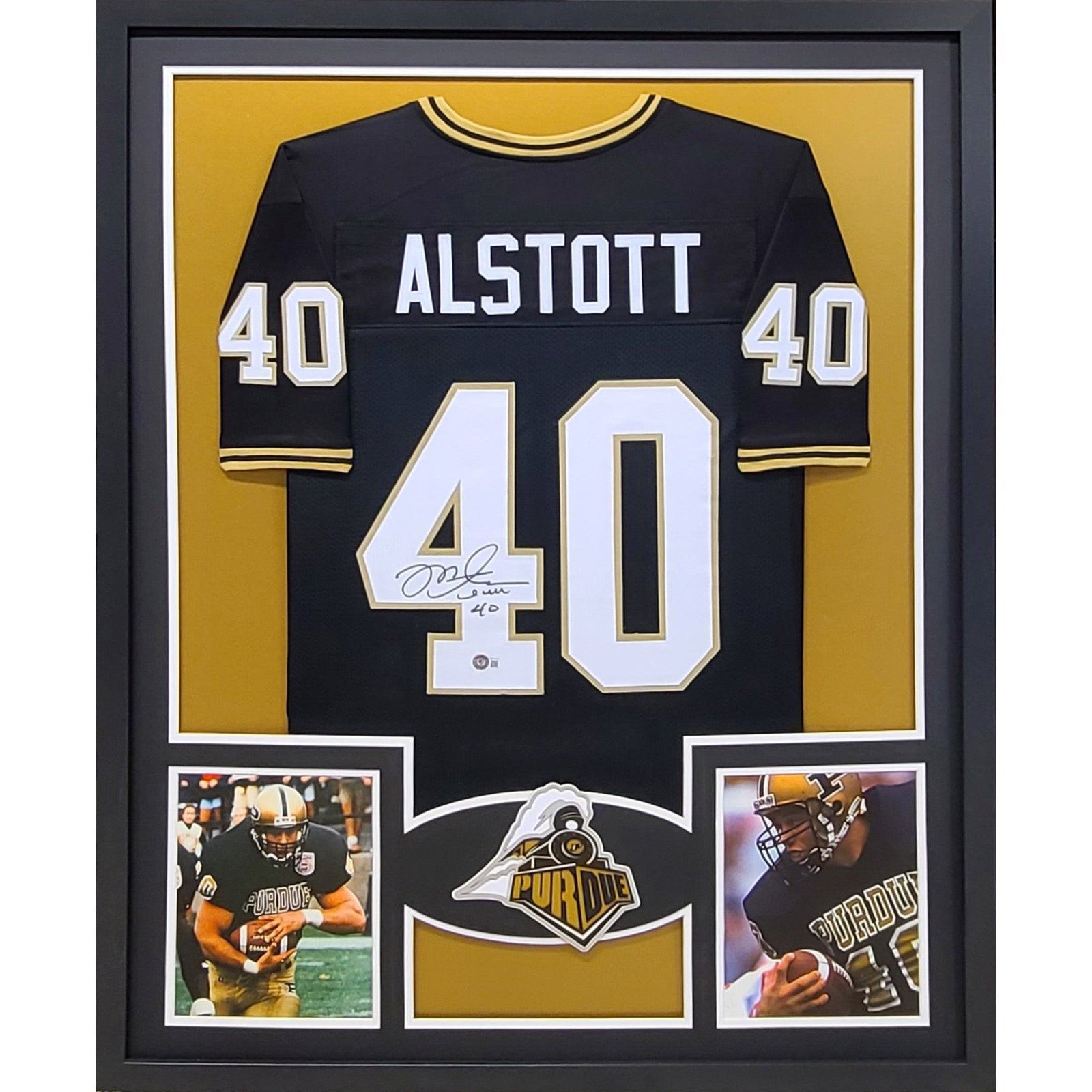 Mike Alstott Autographed Signed Framed Tampa Bay Buccaneers 