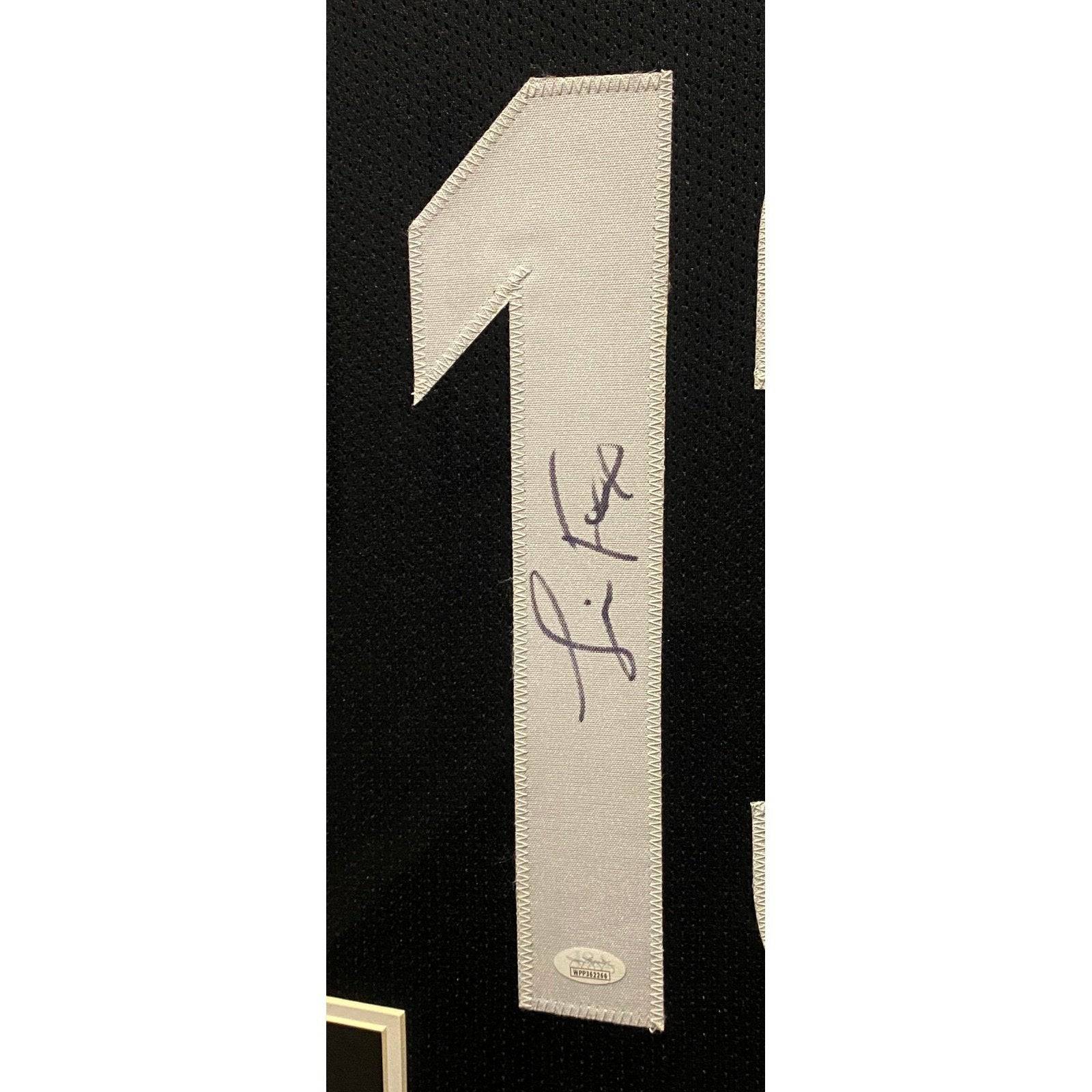 Jamie Foxx Framed Movie Jersey Any Given Sunday JSA Autographed Willie Beaman