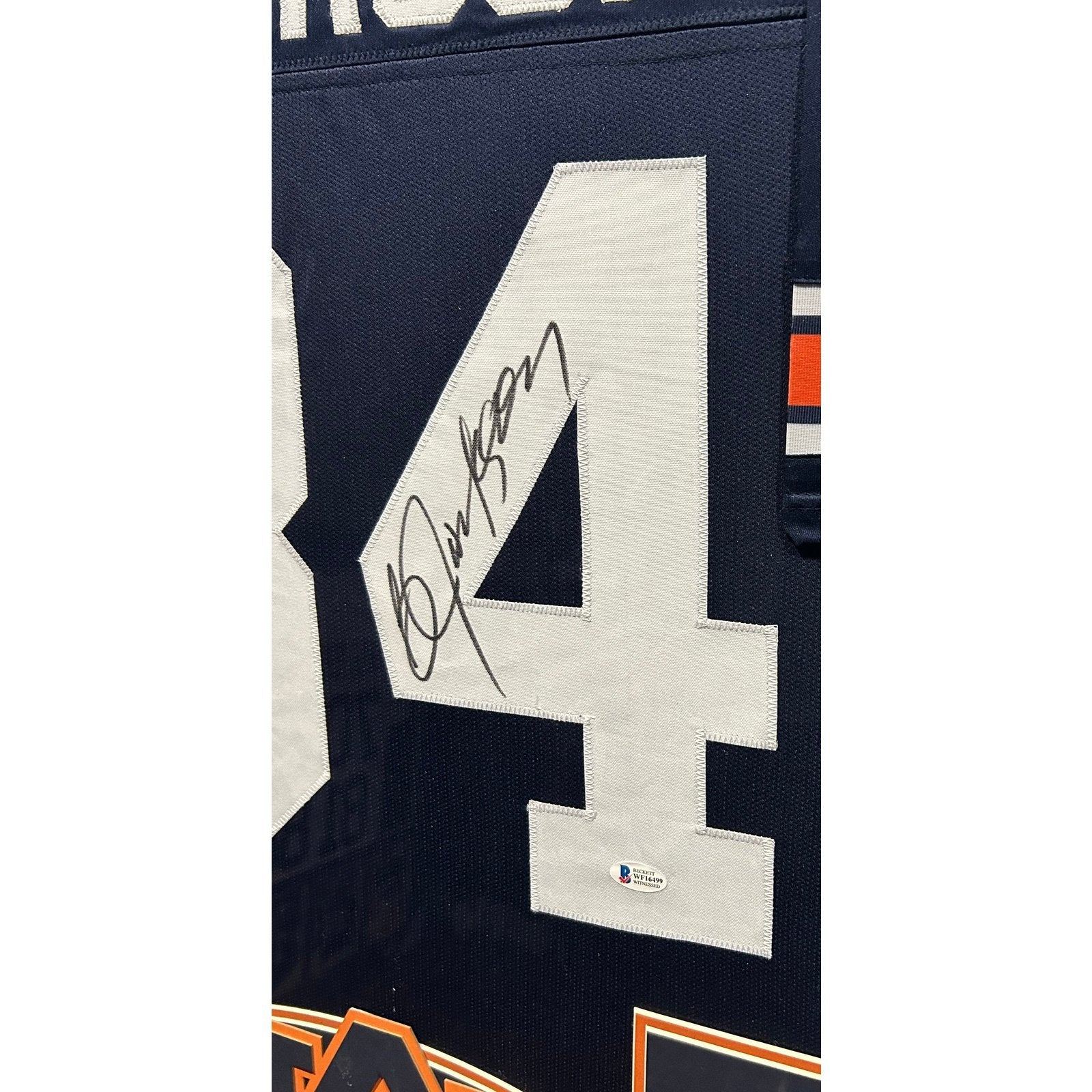 Bo Jackson Framed Signed Jersey Beckett Autographed Auburn