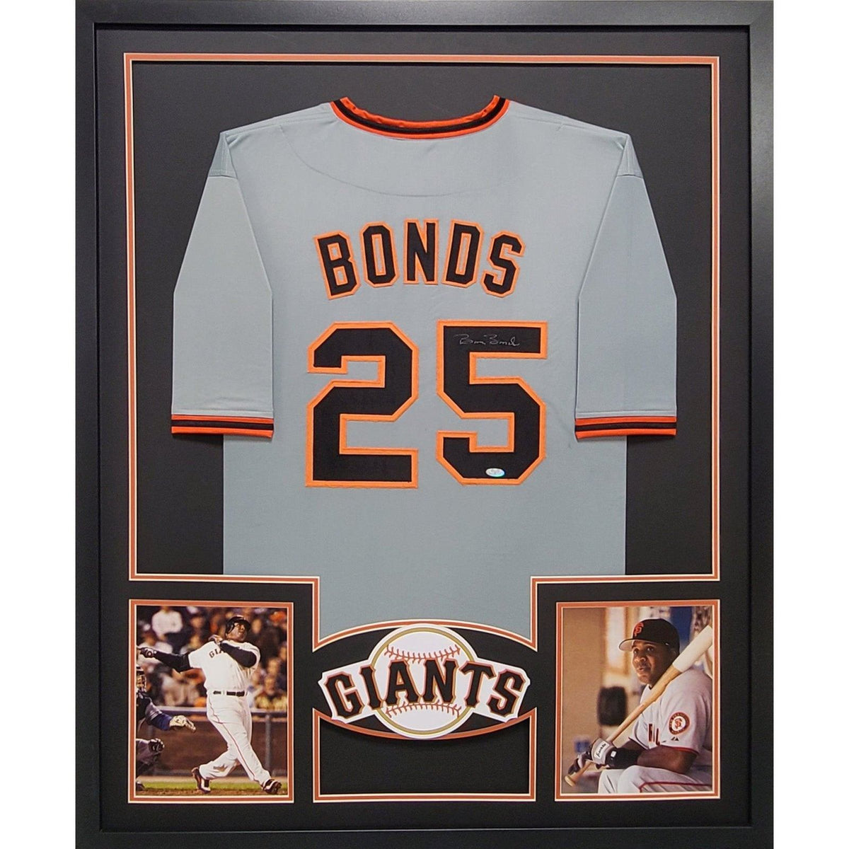 Barry Bonds Framed Signed Jersey Steiner Autographed San Francisco Giants