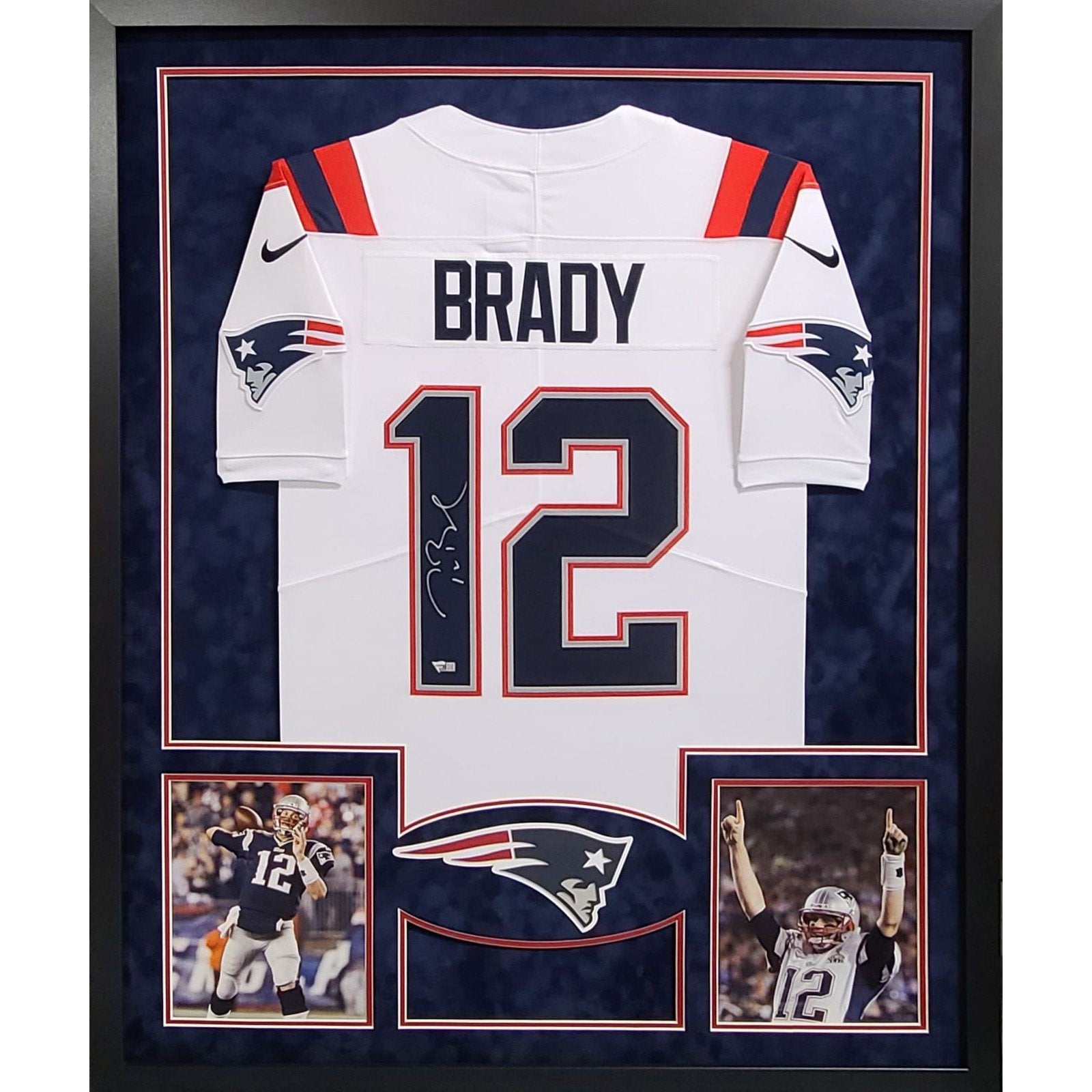 Tom Brady Framed Signed Jersey Fanatics New England Patriots Autographed