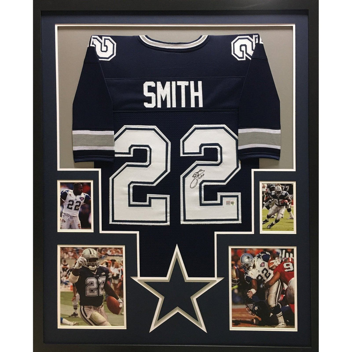 Emmitt Smith Signed Jersey Tristar Autographed Dallas Cowboys