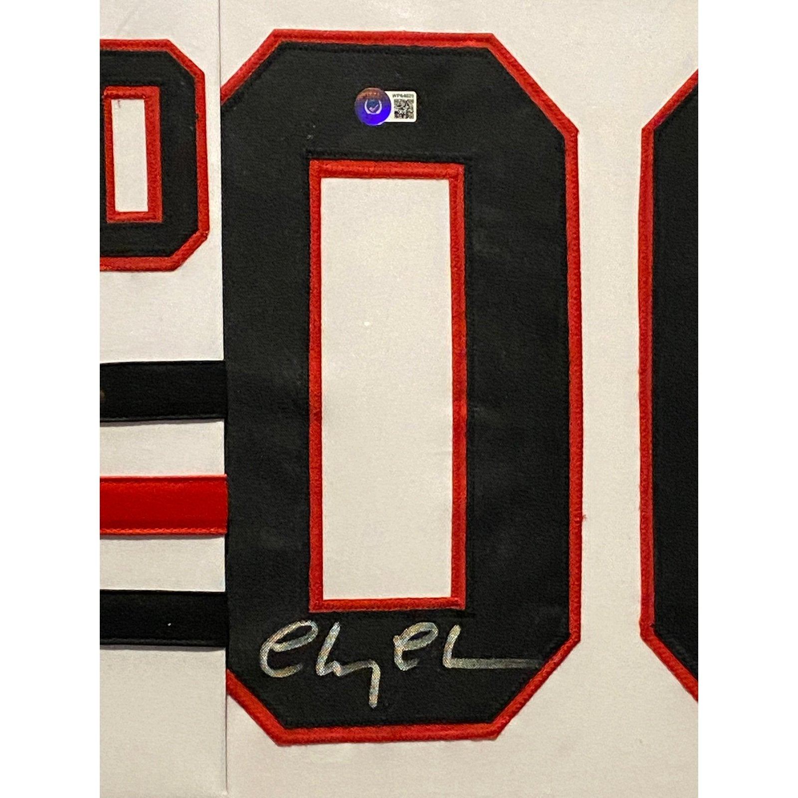 Chevy Chase Signed Framed Jersey Beckett Autographed Christmas Vacation Griswold