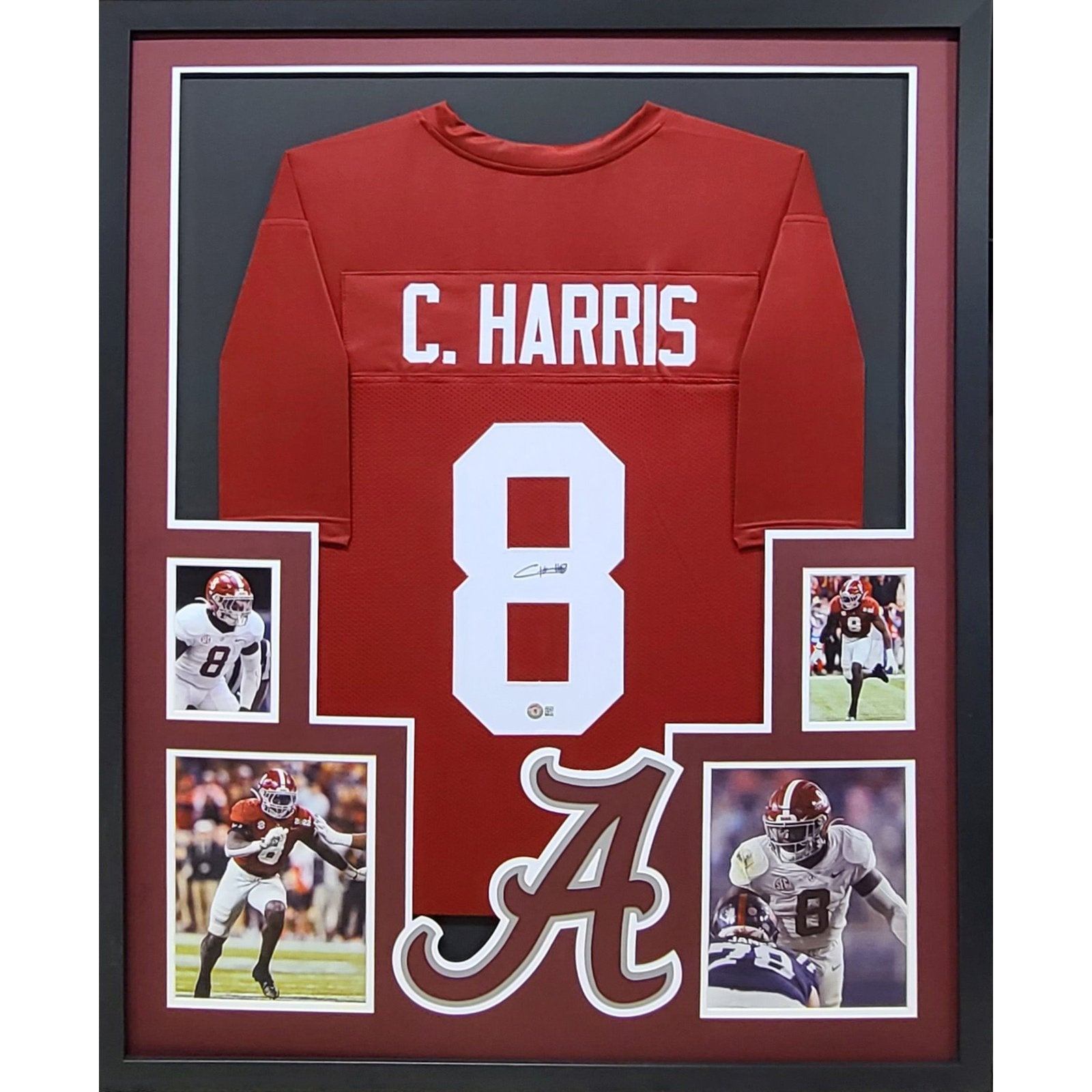 Derrick Henry Autographed and Framed Alabama Crimson Tide Jersey