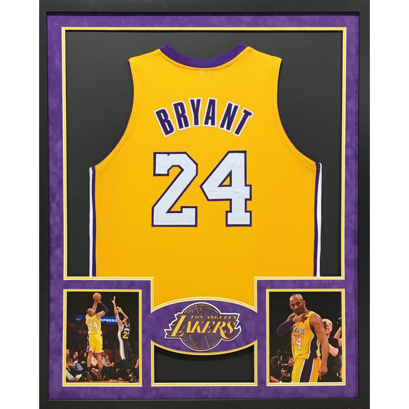 Kobe Bryant Los Angeles Lakers NBA Original Autographed Jerseys