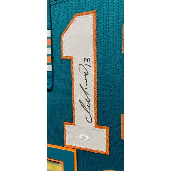 Dan Marino Framed Jersey JSA Autographed Signed Miami Dolphins TB4