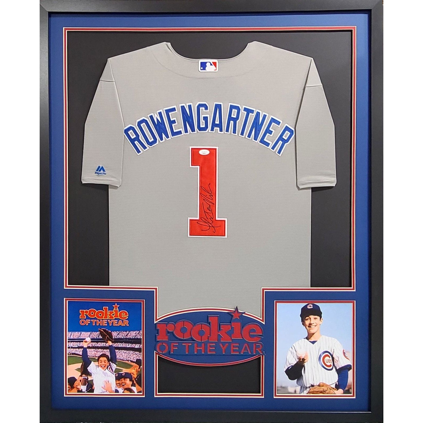 Rookie of the Year Signed Framed Jersey JSA Autographed Thomas Ian Nic