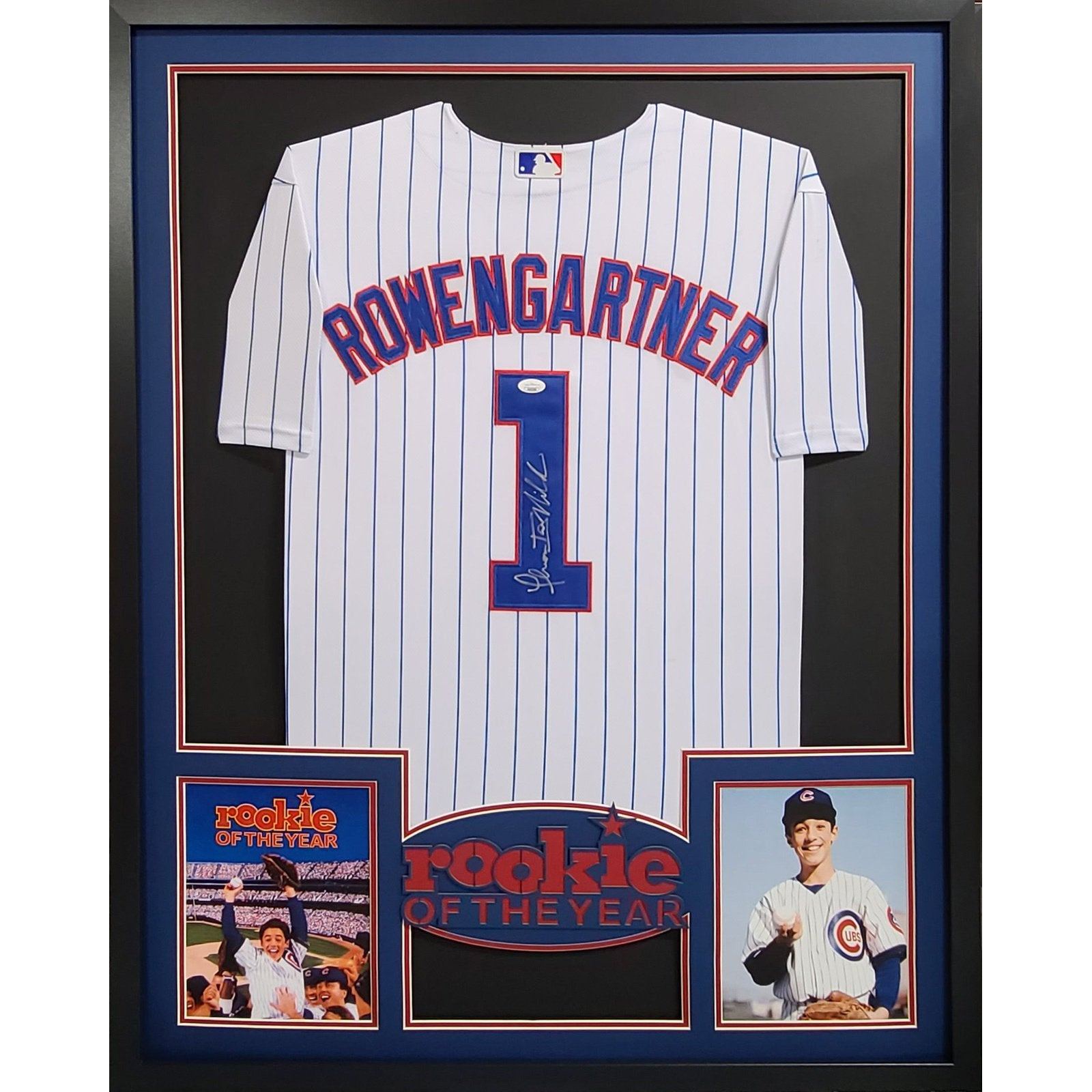 Rowengartner Jersey - SIGNED - (Blue Stripe) 