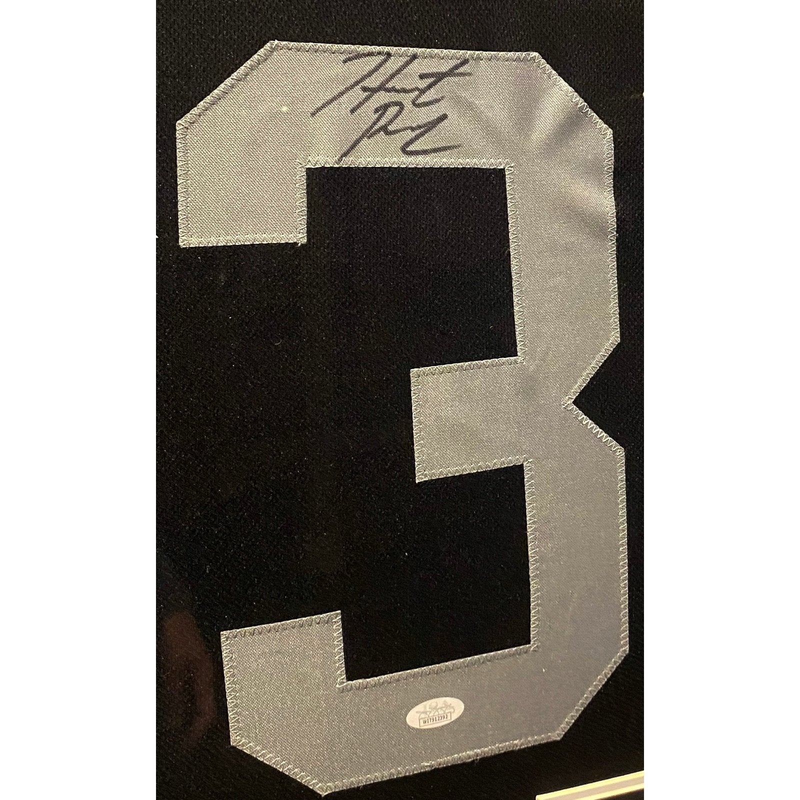 Hunter Renfrow Framed Signed Jersey JSA Autographed Las Vegas Raiders