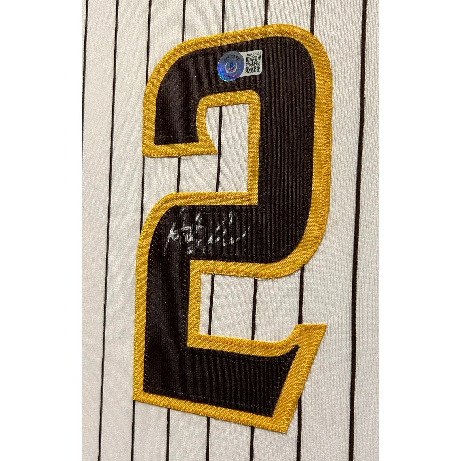 Fernando Tatis Jr. Signed Framed Jersey Beckett Autographed San Diego Padres