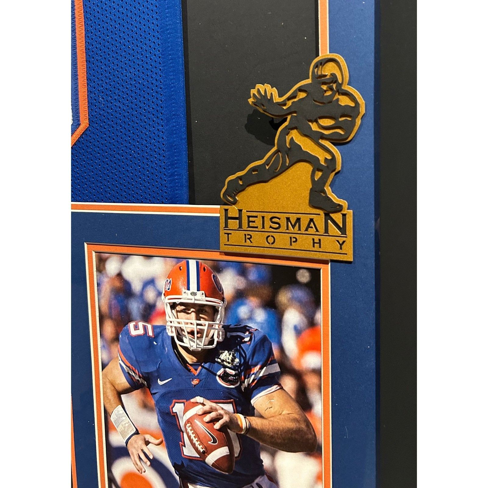 Tim Tebow Framed Jersey Autographed Signed Florida Gators Tebow COA BB2