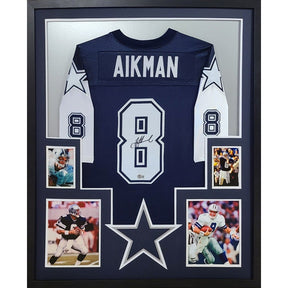 Troy Aikman Signed Jersey Beckett COA Autographed Dallas Cowboys Thanksgiving