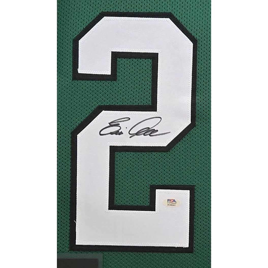 Eric Allen Signed Framed Jersey PSA/DNA Autographed Philadelphia Eagles