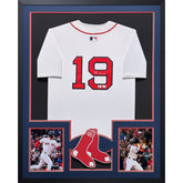 Roman Anthony Framed Signed Jersey MLB COA Autographed Boston Red Sox